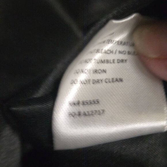 Pistola Evereve Isabel Moto Jacket Black Faux Leather Vegan Size S - Picture 11 of 11